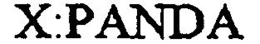 X:PANDA trademark