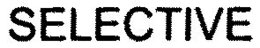 SELECTIVE trademark
