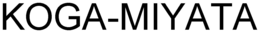 KOGA-MIYATA trademark