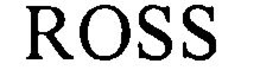 ROSS trademark