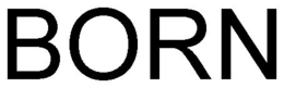 BORN trademark