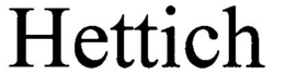 HETTICH trademark