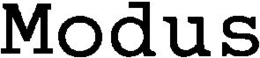 MODUS trademark