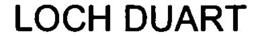 LOCH DUART trademark