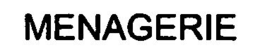 MENAGERIE trademark