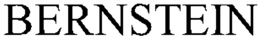 BERNSTEIN trademark
