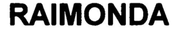 RAIMONDA trademark