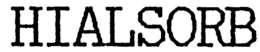 HIALSORB trademark