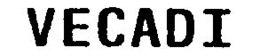 VECADI trademark