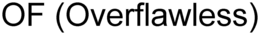 OF (OVERFLAWLESS) trademark