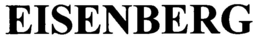 EISENBERG trademark