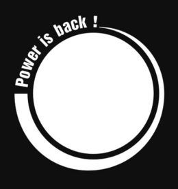 POWER IS BACK ! trademark