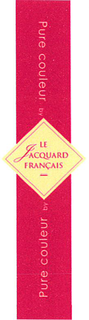 PURE COULEUR BY LE JACQUARD FRANÇAIS trademark
