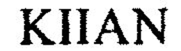 KIIAN trademark