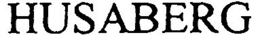 HUSABERG trademark