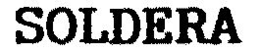 SOLDERA trademark
