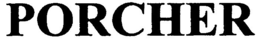 PORCHER trademark
