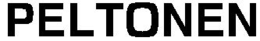 PELTONEN trademark