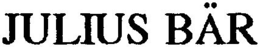 JULIUS BÄR trademark