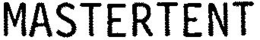 MASTERTENT trademark