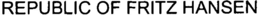 REPUBLIC OF FRITZ HANSEN trademark