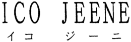 ICO JEENE trademark