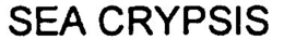 SEA CRYPSIS trademark