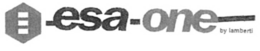 ESA-ONE BY LAMBERTI trademark