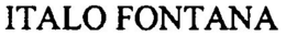 ITALO FONTANA trademark