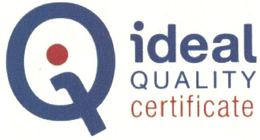 IQ IDEAL QUALITY CERTIFICATE trademark