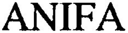 ANIFA trademark