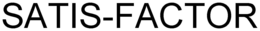SATIS-FACTOR trademark