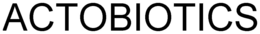 ACTOBIOTICS trademark