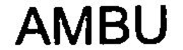 AMBU trademark
