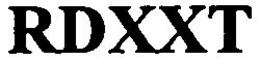 RDXXT trademark