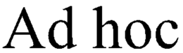 AD HOC trademark