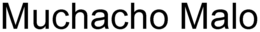 MUCHACHO MALO trademark