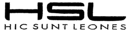 HSL HIC SUNT LEONES trademark