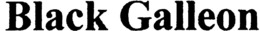BLACK GALLEON trademark