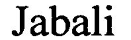 JABALI trademark