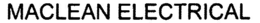 MACLEAN ELECTRICAL trademark