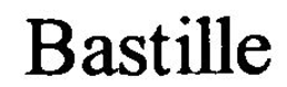 BASTILLE trademark