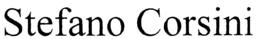 STEFANO CORSINI trademark