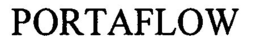 PORTAFLOW trademark