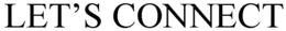 LET'S CONNECT trademark