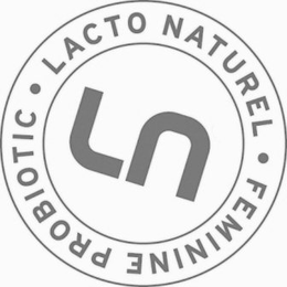 LN LACTO NATUREL FEMININE PROBIOTIC trademark