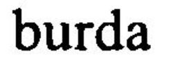 BURDA trademark