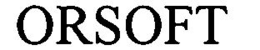 ORSOFT trademark