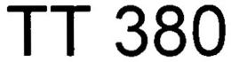 TT 380 trademark