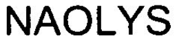 NAOLYS trademark